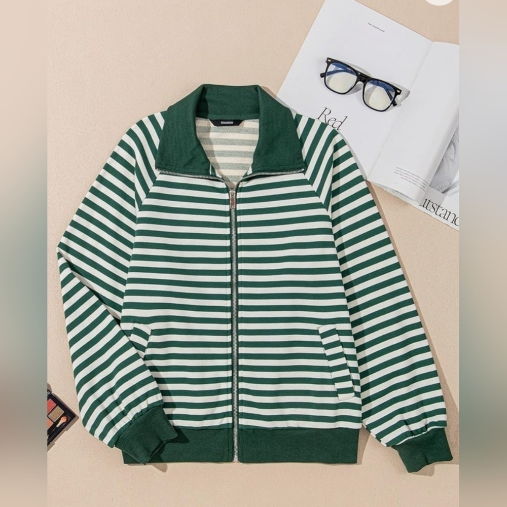 New Womens Zip Up Sweatshirt